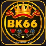 ALT: BK66 Game official logo in gold and white text on a red background representing an online earning platform in Pakistan.