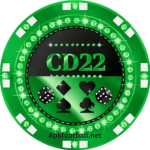 “CD22 Game app interface showing slots and card games on mobile device”